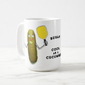 Speciaal Pickleball Koffiemok (Voorkant links)