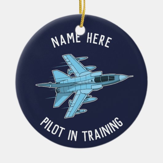 Speciaal pilootproject voor training Jet Ornament (Voorkant)