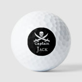 Speciaal piraatkapitein golfballen (Voorkant)