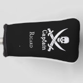 Speciaal piratenkapitein Golf Head-Hoesje Golfheadcover (Voorkant)