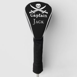 Speciaal piratenkapitein Golf Head-Hoesje Golfheadcover