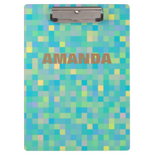 Speciaal Pixel Art Multicolor Pattern Klembord