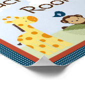 Speciaal Poster "Oerwoud 123 dieren" (Hoek)