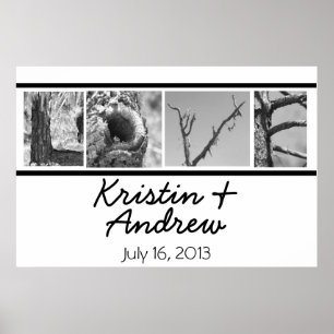 Speciaal Poster Unieke bruiloft