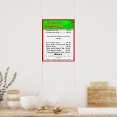 Speciaal Poster van vandaag - restaurantbenodigdhe (Keuken)