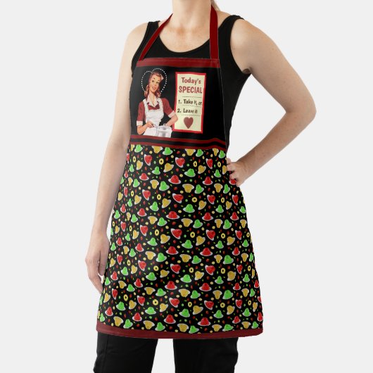 Speciaal Poster van vandaag Schort (Insitu)