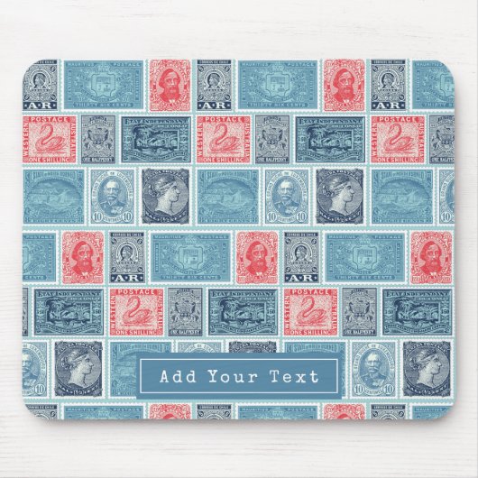 Speciaal  poststempel muismat (Voorkant)