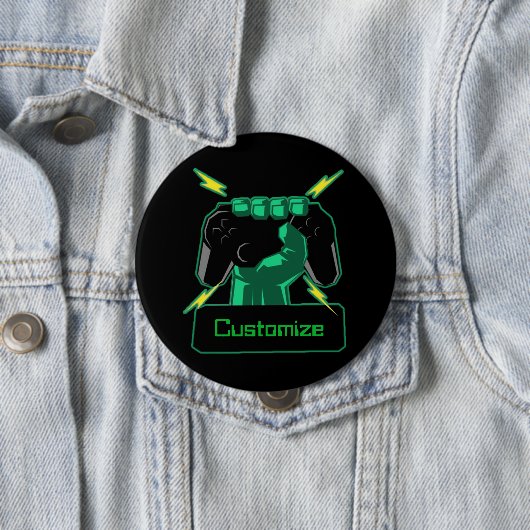 Speciaal Power Gamer-Button Ronde Button 4,0 Cm (In situ)