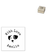 Speciaal puppy met liefdesrubberen stempel (Gestempeld)