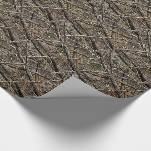 Speciaal Real Camo/Camouflage (aanpasbaar) Cadeaupapier (Hoek)