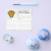 Speciaal recept Kaart Rustic Wood & Sunflower (Enkel)