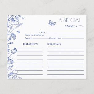Speciaal Recept Something Blue Floral Vrijgezellen