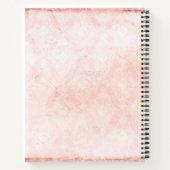 Speciaal recept voor mijn kleindochter op roze notitieboek (Achterkant)