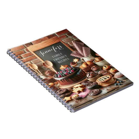 Speciaal Recipe-boek Notitieboek (Rechterzijde)