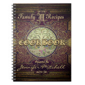 Speciaal Recipe Cookbook Notitieboek (Voorkant)
