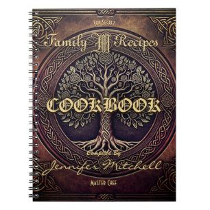 Speciaal Recipe Cookbook Notitieboek