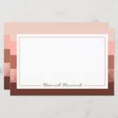 Speciaal Roos Gold Striped Papier (Voorkant / Achterkant)