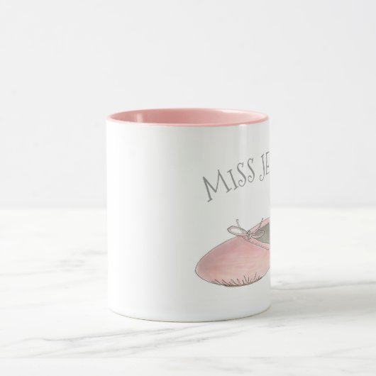 Speciaal roze balletschoen dans Studio-leraar Mok (Midden)