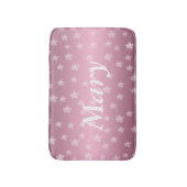 Speciaal roze kartonnen broodje badmat (Voorkant Verticaal)