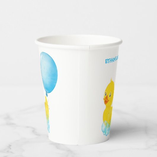 Speciaal Rubber Ducky Boy Paper Cup Papieren Bekers (Rechts)