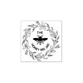 Speciaal Rubberstempel - HoneyBee Jar Rubberstempel (Afrduk)