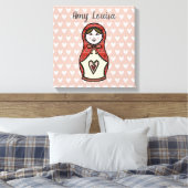Speciaal Russisch Doll Matryoshka Canvas Afdruk (Insitu (Slaapkamer))