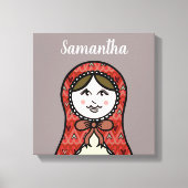 Speciaal Russisch Nesting Doll Matryoshk Canvas (Voorkant)