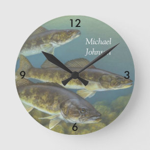Speciaal  schilderen van Walleye Pike Ronde Klok