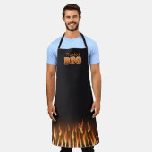 Speciaal Scorchin BBQ Grillmaster Barbeque Schort (Gedragen)