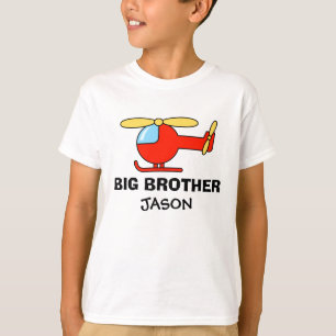 Speciaal shirt van de grote broerhelikopter voor j