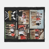 Speciaal Softball-fotocollage - team # Fleece Deken (Voorkant (Horizontaal))