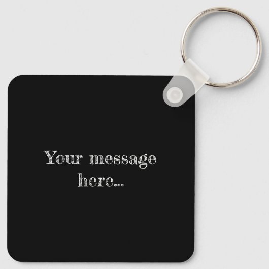 Speciaal Song QR Code Message Retro Cassette Sleutelhanger (Achterkant)