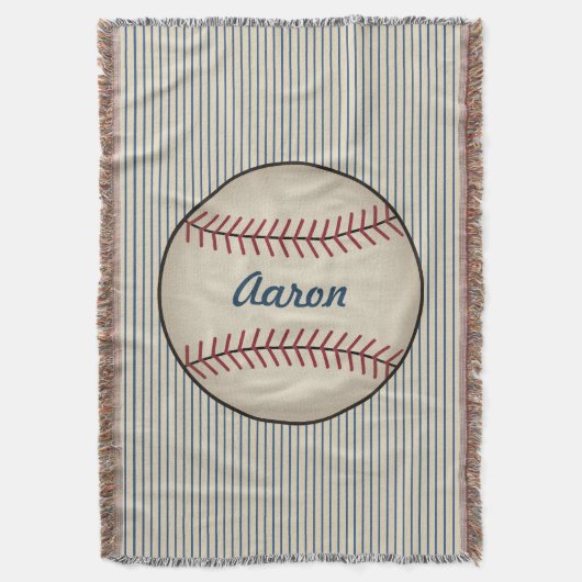 Speciaal  sport Baseball-cadeau Deken (Voorkant Verticaal)