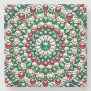 Speciaal stenen onderzetter met Italiaanse kleuren