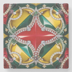 Speciaal stenen onderzetter met Los Angeles kleure