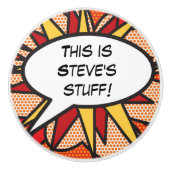 Speciaal stripverhaal Pop Keramische Knop (Voorkant)