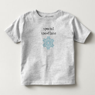Speciaal T-shirt met sneeuwvlokken