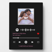 Speciaal tabletschild met Easel Fotoplaat (voorkant)