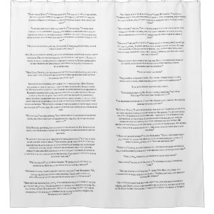 Speciaal tekstuittreksel van het citaat van het Bo Douchegordijn