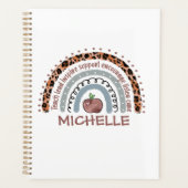 Speciaal trainer voor de regenboog | Aangepaste na Planner (Voorkant)