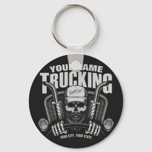 Speciaal truckgebruik Tucker Big Rig Truck Sleutelhanger