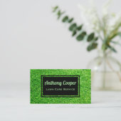 Speciaal tuinonderhoud in de grassector visitekaartje (Staand voorkant)