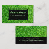 Speciaal tuinonderhoud in de grassector visitekaartje (Voorkant / Achterkant)