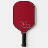 Speciaal uitgelijnde Pickleball Paddle (Achterkant)