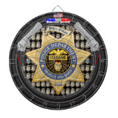 Speciaal uitgeruste Amerikaanse Service Police Edi Dartbord (Voorkant)