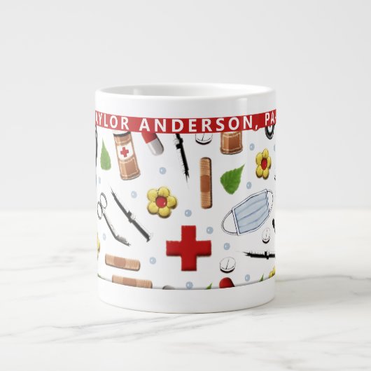Speciaal uitgeruste arts assistent koffie Mok (Voorkant)