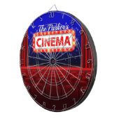 Speciaal uitgeruste bioscoopzaal dartbord (Voorkant Rechts)