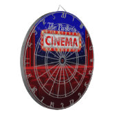 Speciaal uitgeruste bioscoopzaal dartbord (Voorkant Links)