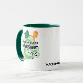 Speciaal uitgeruste Data Manager SPREADSHEET NINJA Mok (Voorkant links)