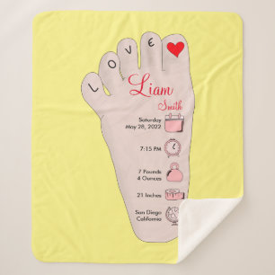 Speciaal uitgeruste nieuwe babycadeautjes: Gegeven Sherpa Deken